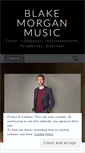Mobile Screenshot of blakemorganmusic.com